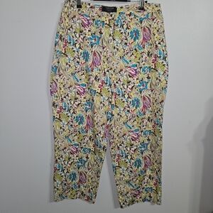 P#61 PARISIAN Signature Size 14W Floral Print Pants